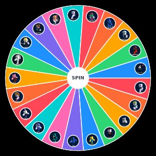 Random lori's nightmare Characters Wheel