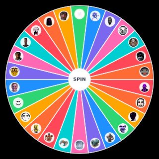 Random Nico's Nextbots [Bloodmoon] Clasificion de miedo Wheel