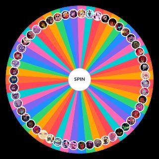 Hazbin/Helluval Main Characters Wheel