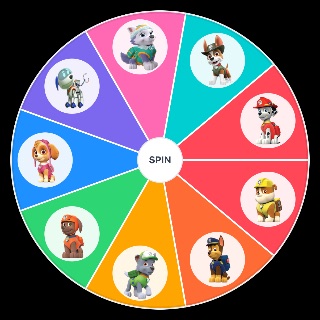 Choose a Random Paw Patrol