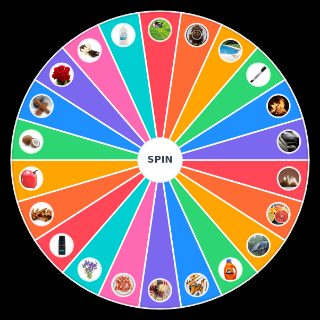 Random specific scents Wheel