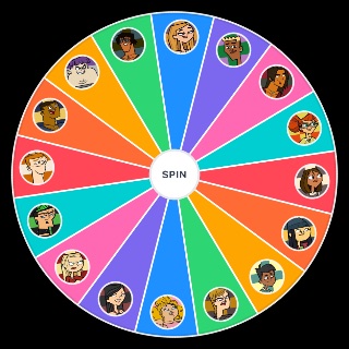 Random Total Drama: Villains Wheel