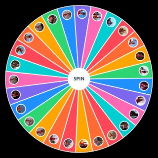 Random Red Power Rangers (Updated For 2022) Wheel