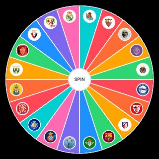 Random LaLiga 24/25 Predicción Wheel