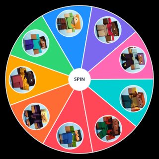 Random Minecraft default skins Wheel