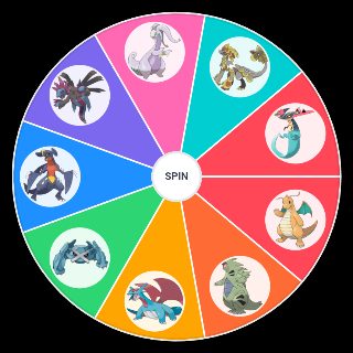 Spin the Wheel: Pokemon Pseudo Legendarys