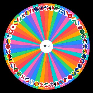 Random 2026 FIFA World Cup Teams Wheel