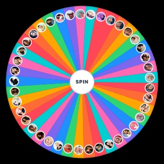pop girls of the last two decades Wheel