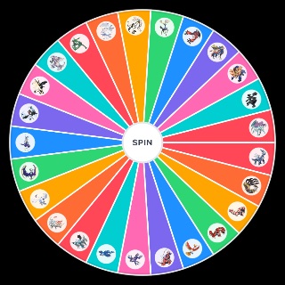 Choose a Random Pokemon box art legendary gen 9 included