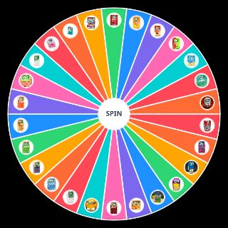 Random Tic Tac Flavors Wheel