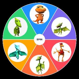 Random Dinosaur train character teir Wheel