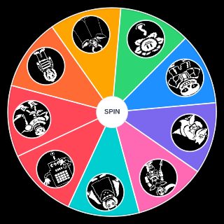 Random undertale characters woohoo Wheel