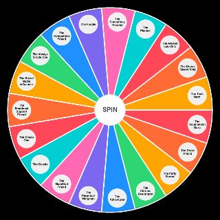 Spin the Wheel: Friend Group Archetypes