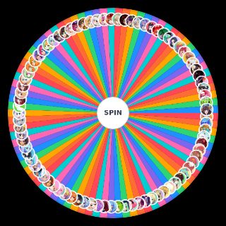 All Crush Crush Characters Wheel