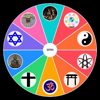 Spin the Wheel: Religion