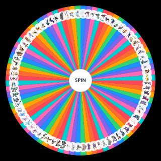 Random Every Ghost Type Pokemon Wheel