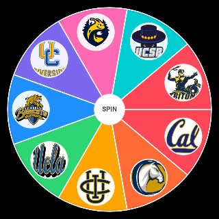 Choose a Random UC schools