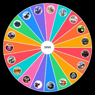 Random Roblox FPS Games Wheel