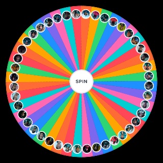 Random Personajes de squid game Wheel