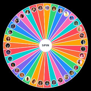 Random Todas As Princesas Da Disney Wheel