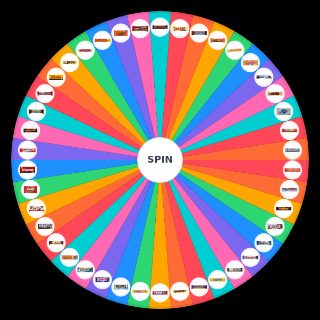 Spin the Wheel: Gas Station Candy Bars