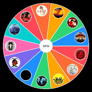 Spin the Wheel: Metallica Albums