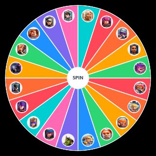 [2025] All women of Clash Royale. Wheel