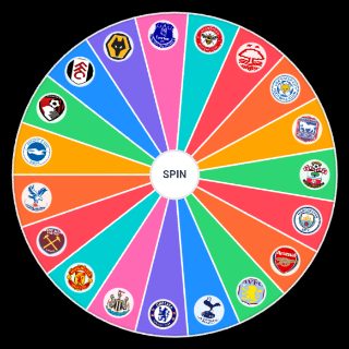 Spin the Wheel: 24/25 Premier League Clubs