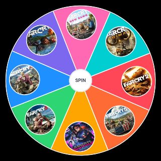 Random All the main farcry games Wheel