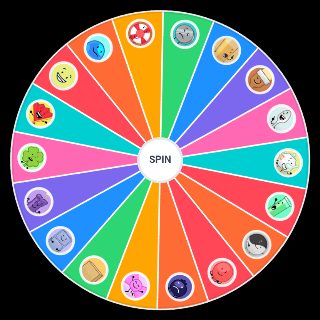 Inanimate Insanity Invitational (Season 3) Characters Wheel