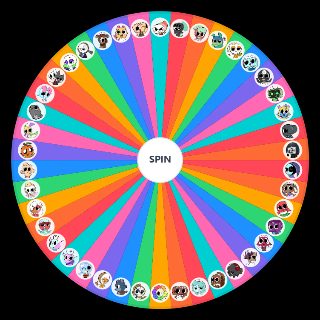 Random BLOTS WORLD (DANDY'S WORLD CAMP) Wheel