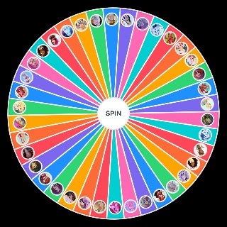 Spin the Wheel: Ever After High Characters (Students)