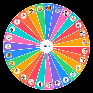 Random Cereal Mascots Wheel