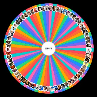 Random RnB singers Wheel