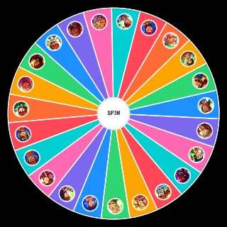 Disventure Camp Season 5 Character Wheel