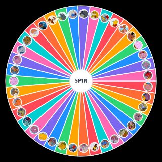 Random All Winnie the Pooh characters Wheel