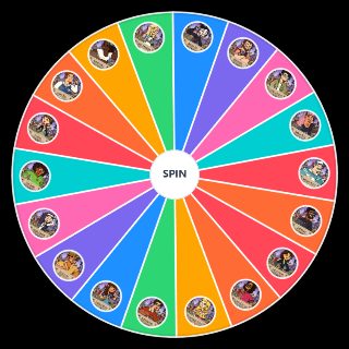 Random Disventure Camp 4: Carnival of Chaos Wheel