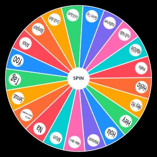 Random Begrüßungen Picker