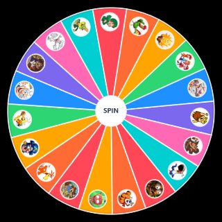 Cereal Mascots Wheel