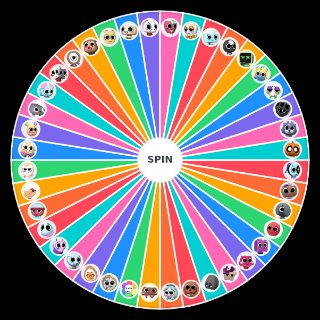 Dandy's World Toons (updated august 2025) Wheel