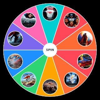 Superman movies (1951 2025) Wheel