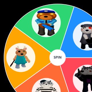 Piggy Book 2 Skins and Characters! Wheel