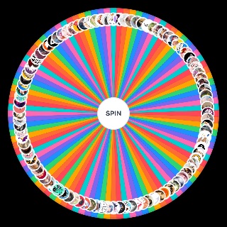 Random Art YouTubers Wheel
