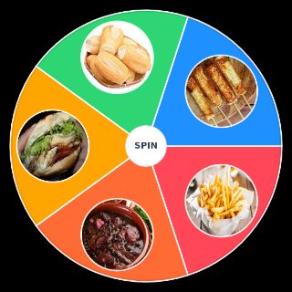 Spin the Wheel: Melhores comidas do Brasil