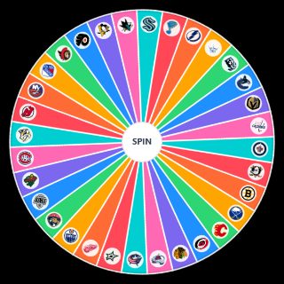 NHL Logos 2025 Wheel