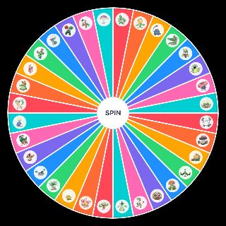 Spin the Wheel: Pokémon Grass Types
