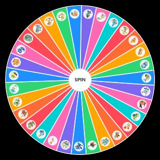 Random Pokémon Stage 1 Starter (Winds and Waves incl.) Wheel