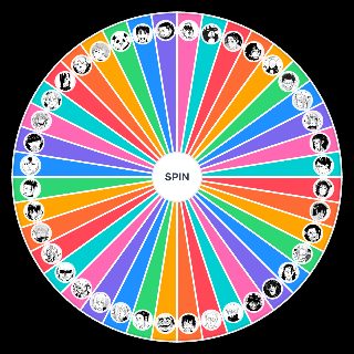Spin the Wheel: jujutsu kaisen characters