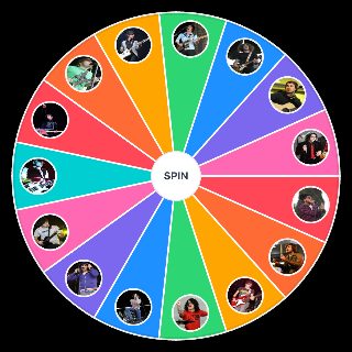 Random Spin Wheel: Emo Guys