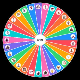 Random Spin Wheel: all gmax pokemon